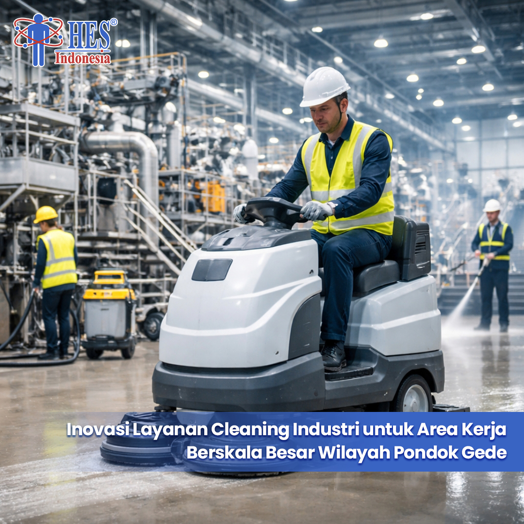Inovasi Layanan Cleaning Industri untuk Area Kerja Berskala Besar Wilayah Pondok Gede