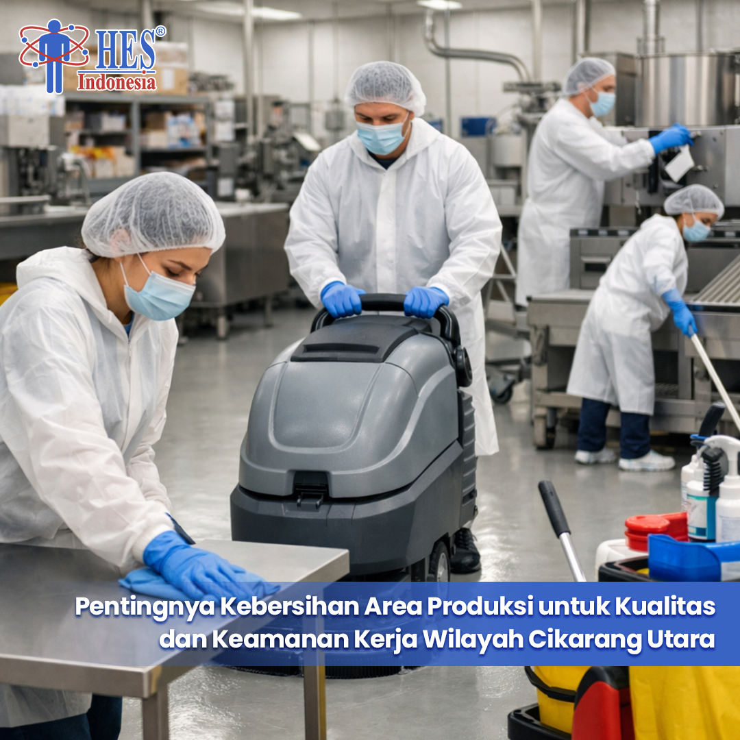 Pentingnya Kebersihan Area Produksi untuk Kualitas dan Keamanan Kerja Wilayah Cikarang Utara
